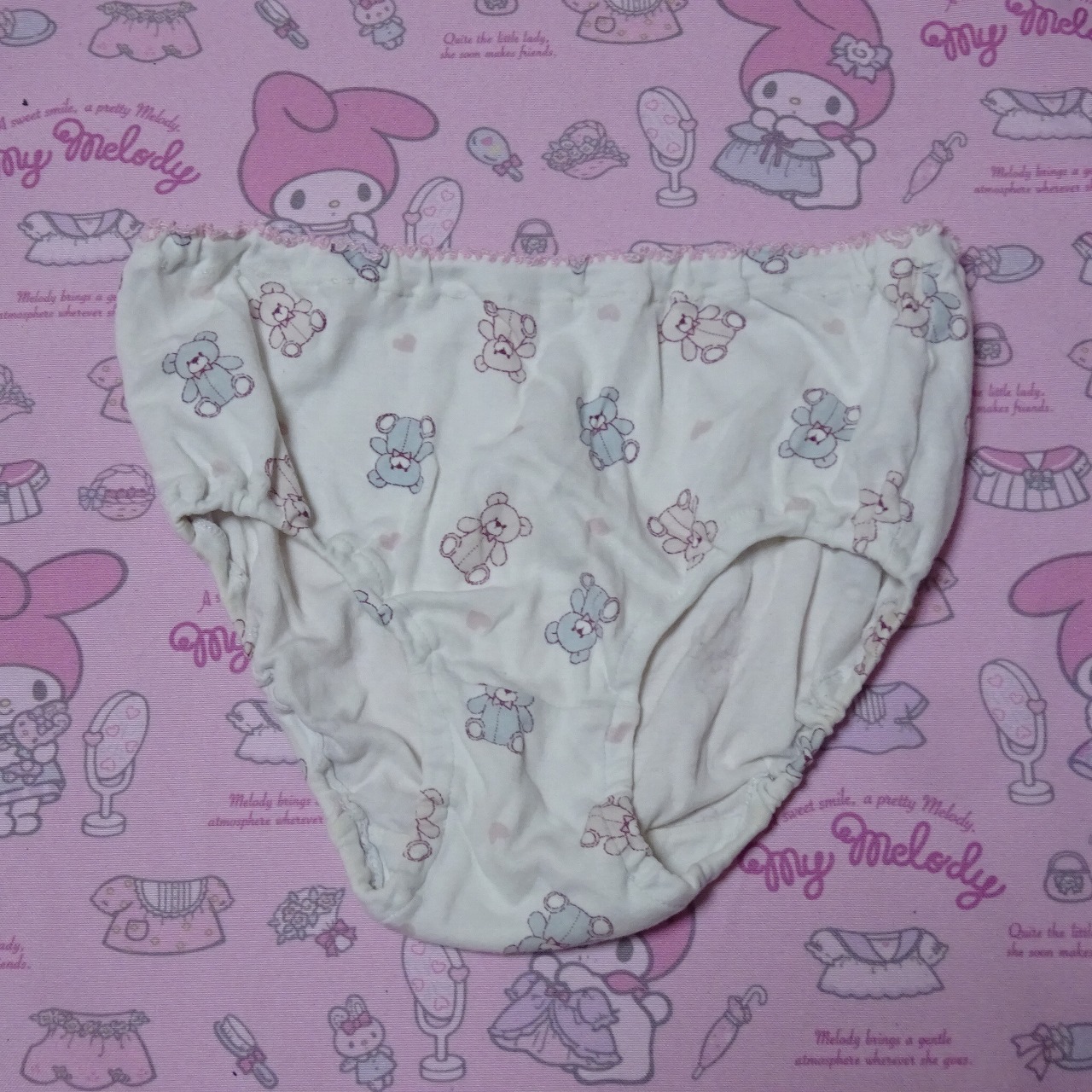 8791☆記名あり 130サイズ ☆コットン ジュニア ショーツ