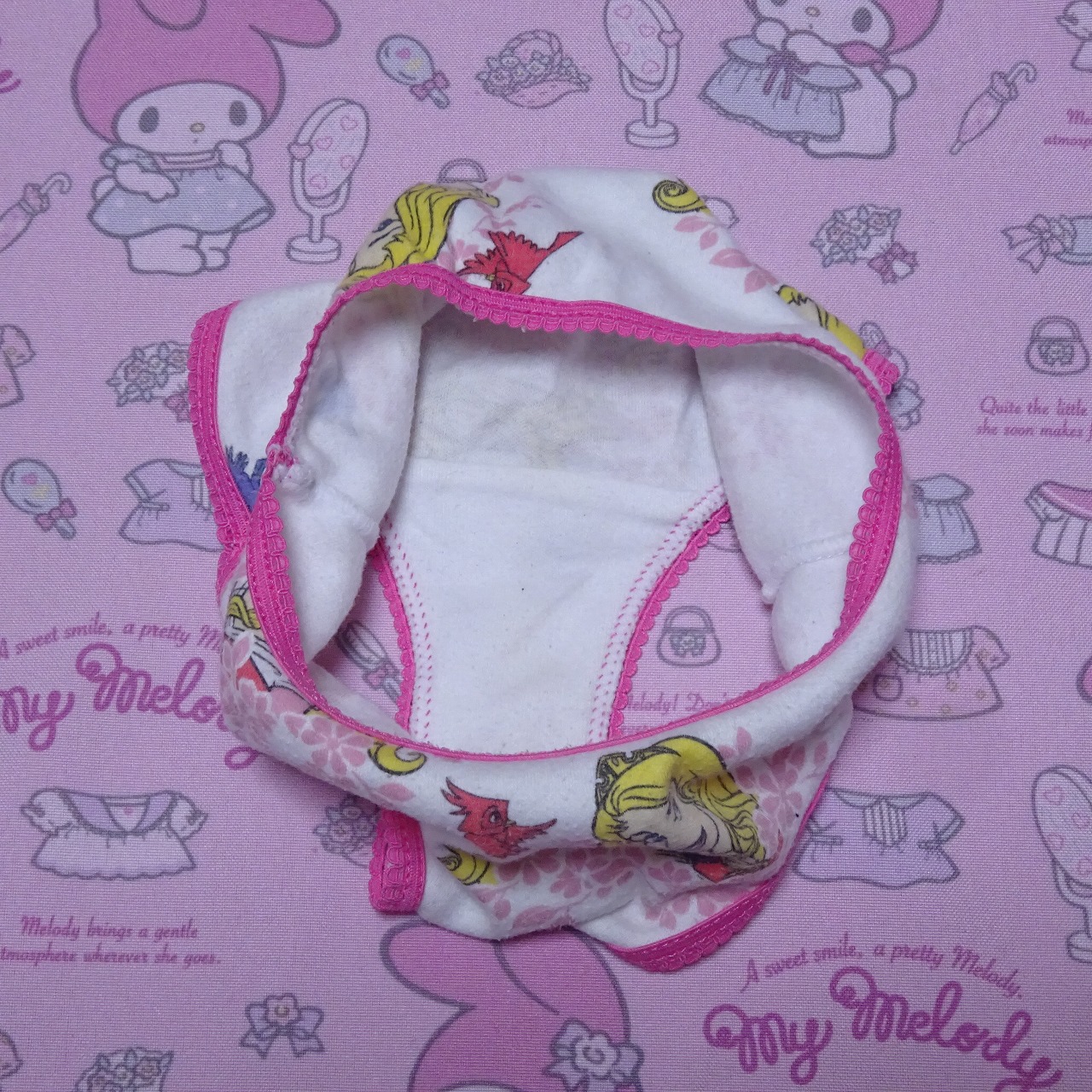 8756☆記名あり Disney 100サイズ相当☆コットン ジュニア ショーツ - 画像 (4)