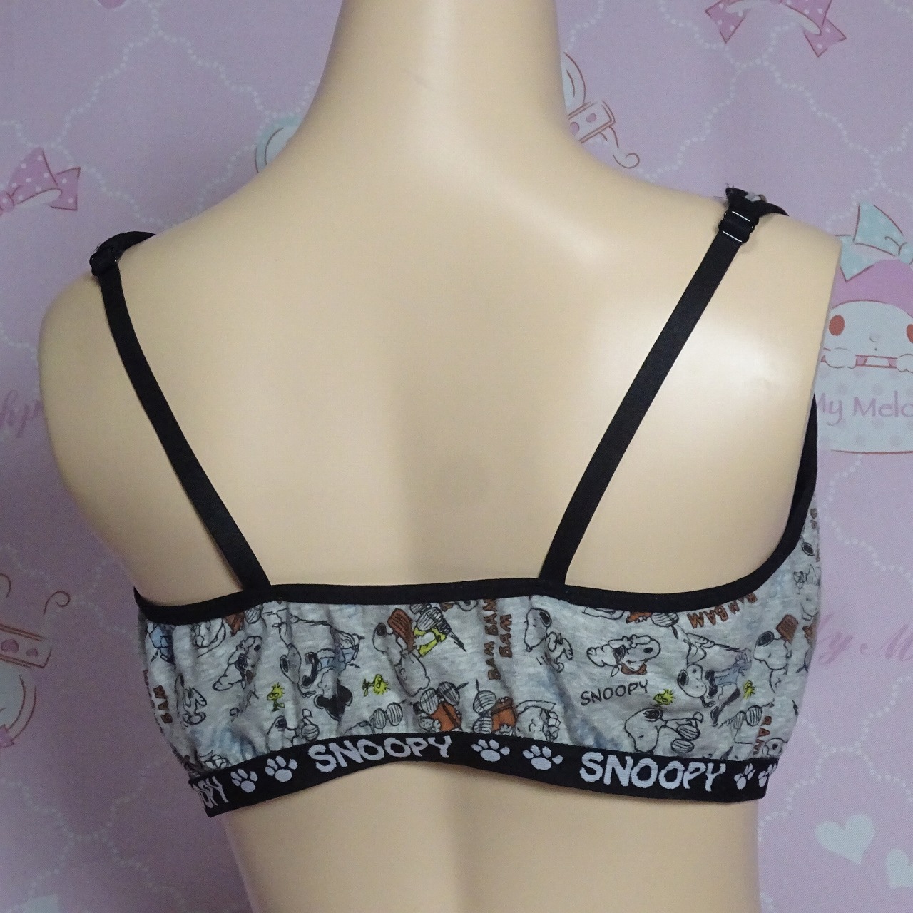 8849☆SNOOPY ティーンズ スポーツブラ☆Lサイズ☆女の子 - 画像 (2)