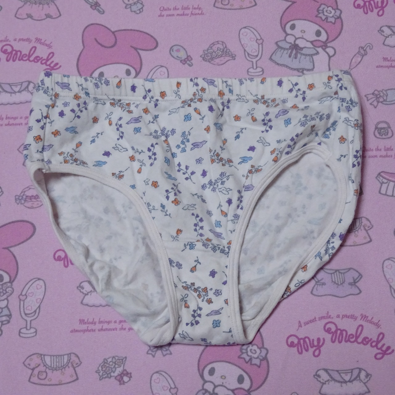 8889☆記名あり 120サイズ コットン ジュニア ショーツ