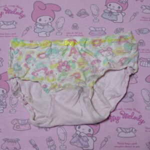 8966☆記名あり ここたま 100サイズ ジャンク☆ コットン　ジュニア　ショーツ