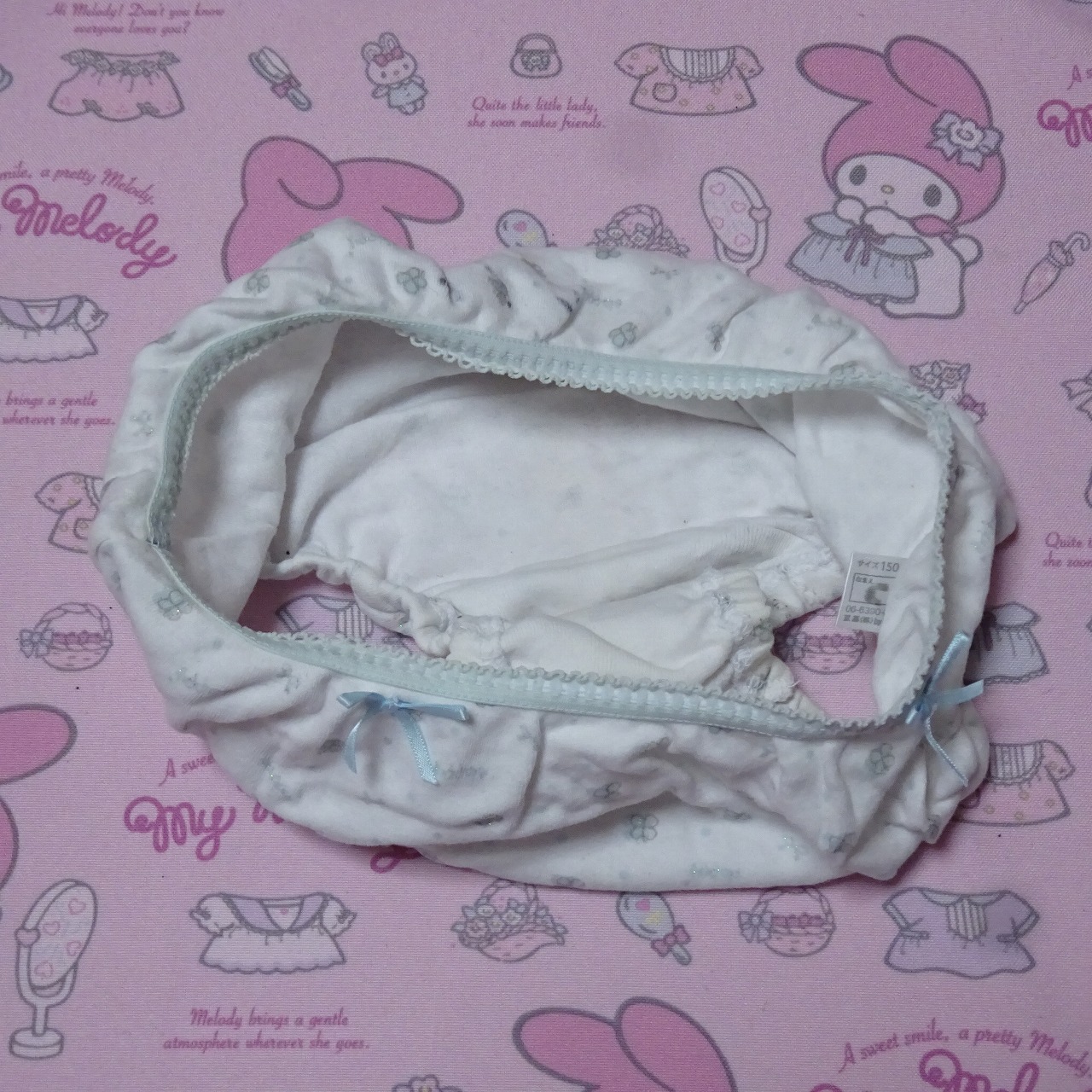 9666☆ 記名あり 150サイズ ☆ コットン ジュニア ショーツ - 画像 (4)