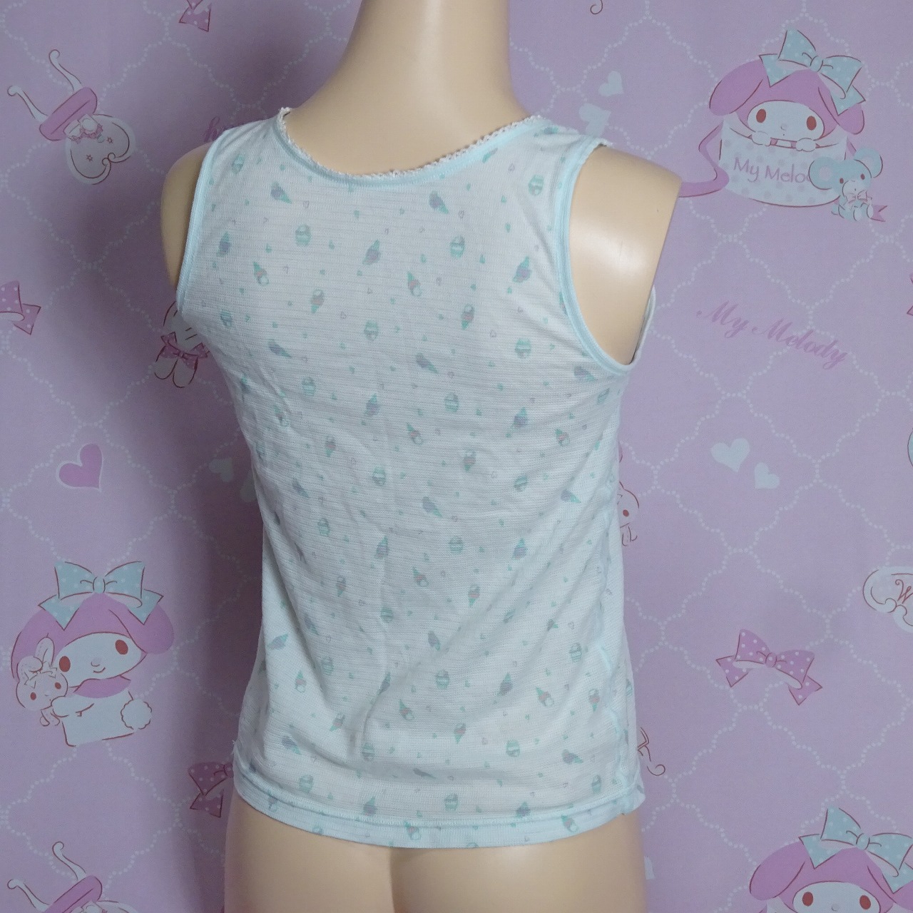 9180☆ジュニア アンダーウェア タンクトップ ☆130サイズ☆女の子 - 画像 (2)