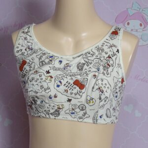 9097☆ワコール HelloKitty ティーンズ スポーツブラ☆LLサイズ☆女の子