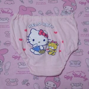 9186☆記名あり HelloKitty 100サイズ ☆ コットン　ジュニア　ショーツ
