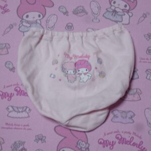 9827☆ 記名あり マイメロディ 100サイズ ☆  コットン　ジュニア　ショーツ