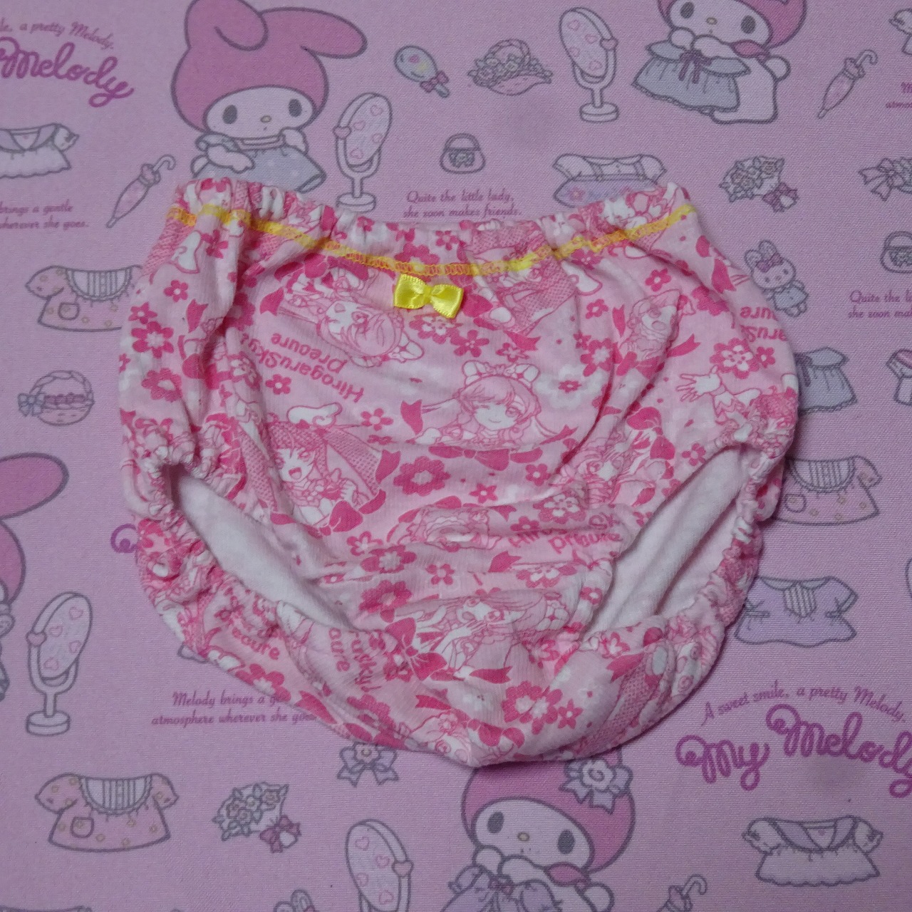 0001☆記名あり プリキュア 110サイズ相当 ☆ コットン ジュニア ショーツ