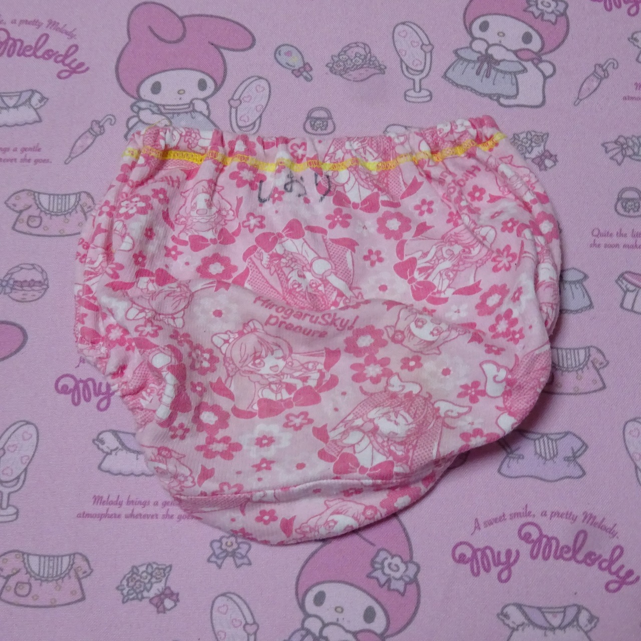 0001☆記名あり プリキュア 110サイズ相当 ☆ コットン ジュニア ショーツ - 画像 (3)