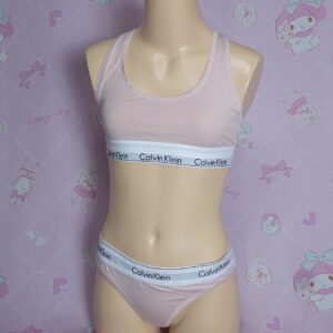 0016☆ Sサイズ ☆  ティーンズ  スポーツブラ　コットンＴバック　上下セット