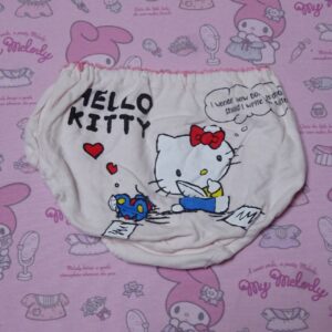 0598☆ 記名あり HelloKitty 110サイズ  ☆  ジュニア  コットン  ショーツ
